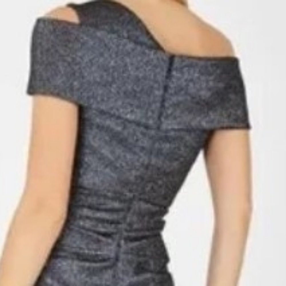 Talbot Runhoff Ruched Evening Gown - Picture 9 of 11